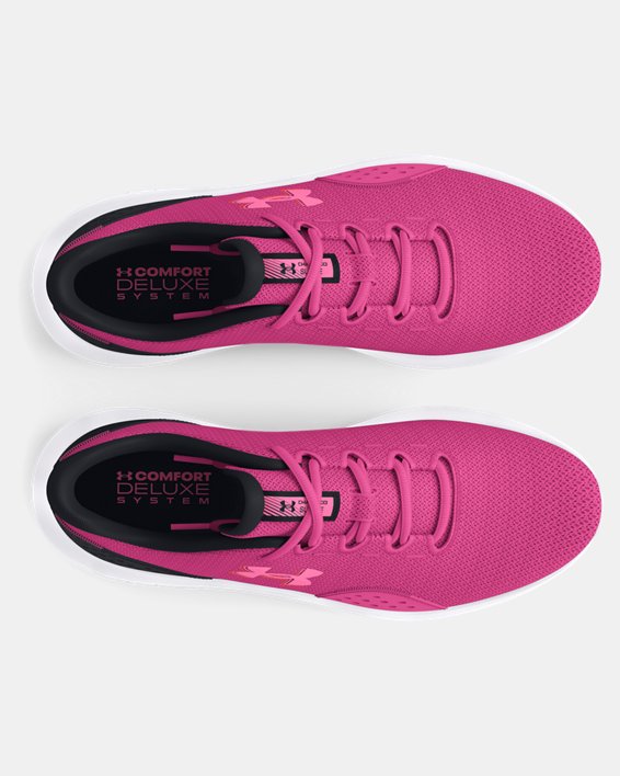 รองเท้าวิ่ง UA Surge 4 สำหรับผู้หญิง in Pink image number 2